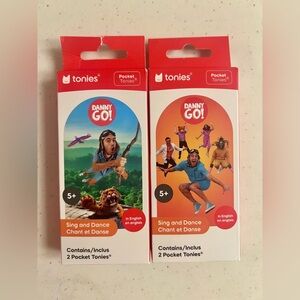 Tonies Danny Go! 2 sets , Dance Party and Adventure Beats . New